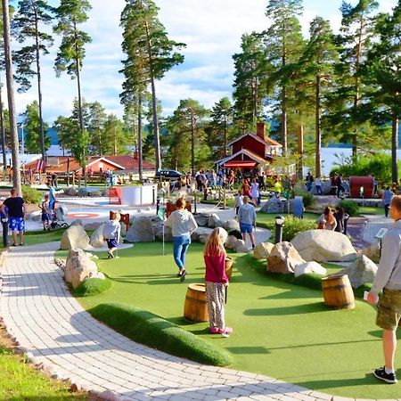 Leksand Strand Camping Och Resort Luaran gambar