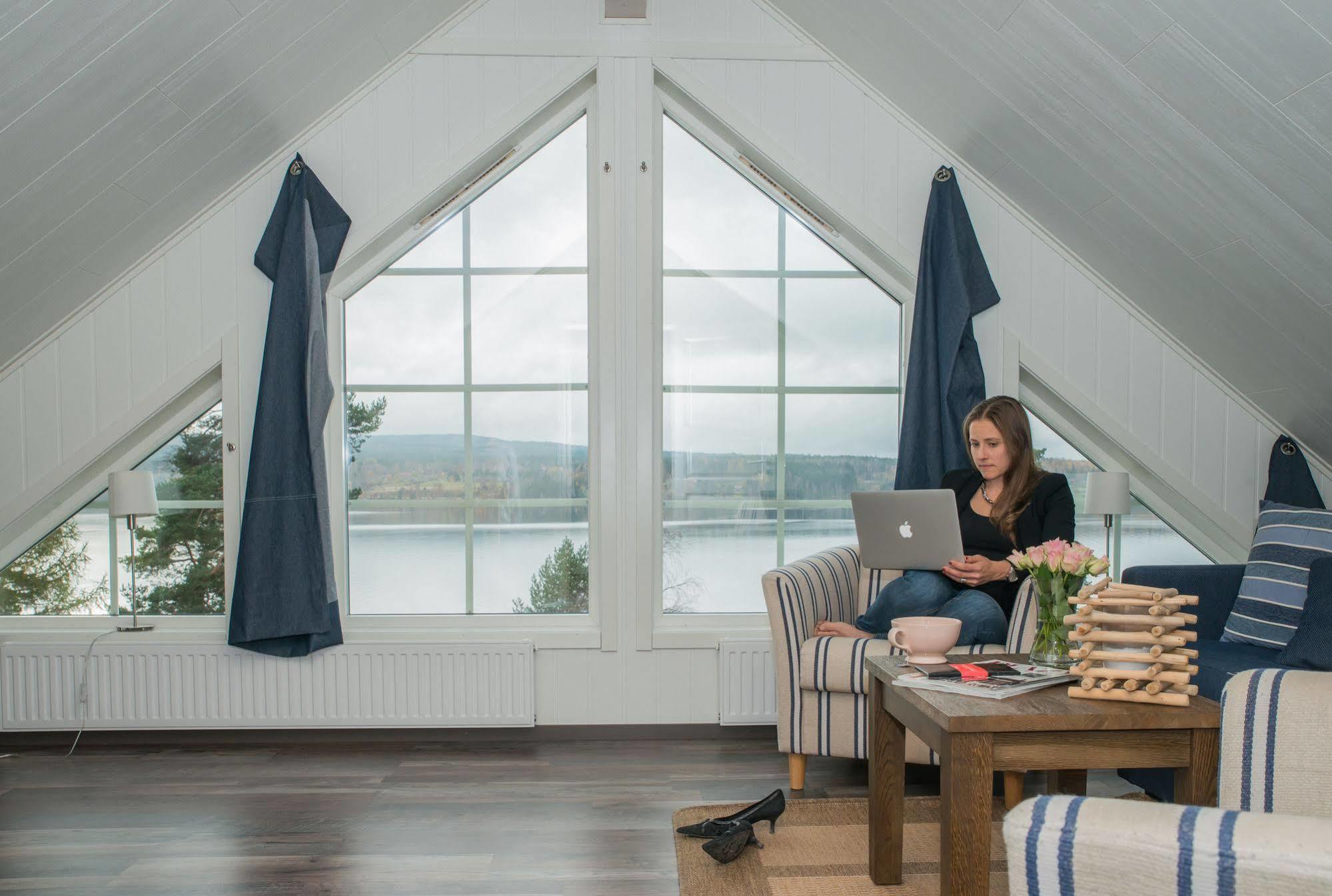 Leksand Strand Camping Och Resort Luaran gambar