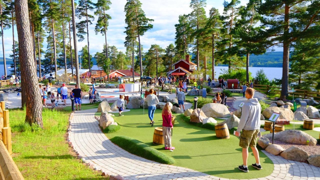 Leksand Strand Camping Och Resort Luaran gambar